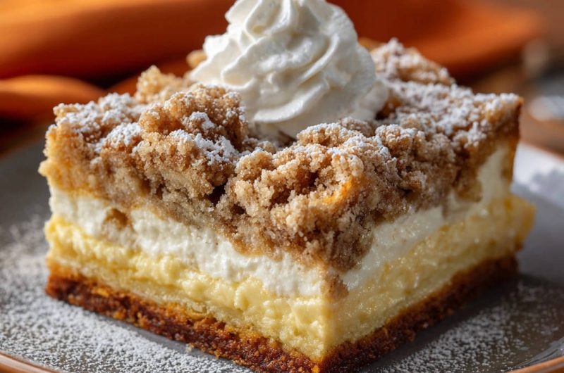 Crumb Cheesecake Bars