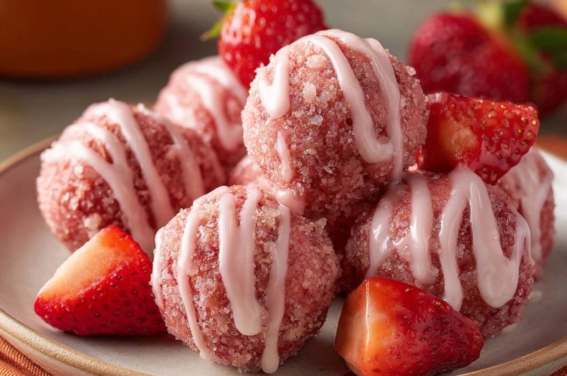 Strawberry Bliss Bites