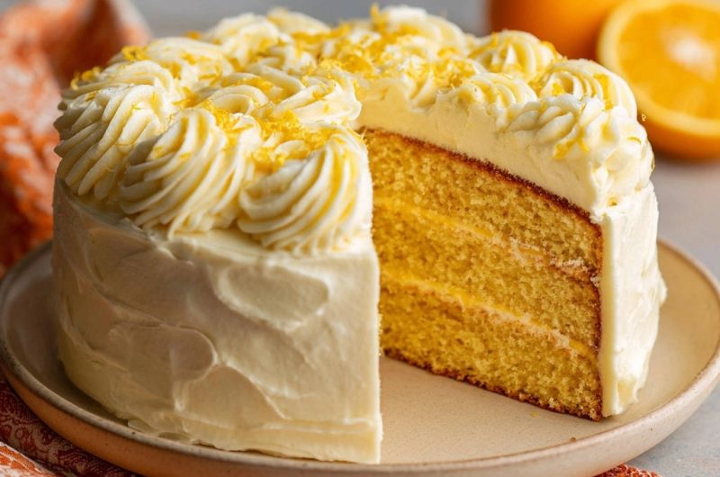 Orange Layer Cake