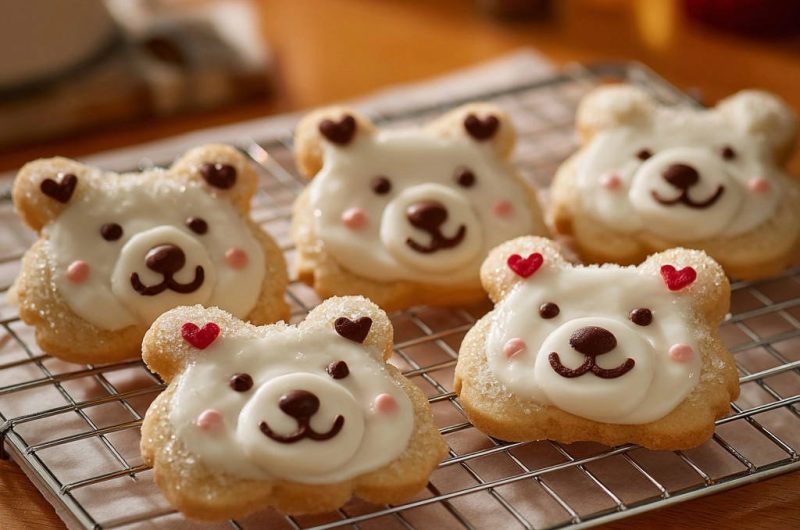 Adorable Bear Sugar Cookies