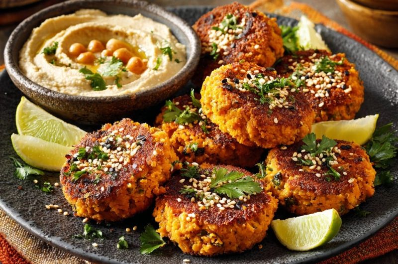 Crispy Chickpea & Herb Patties