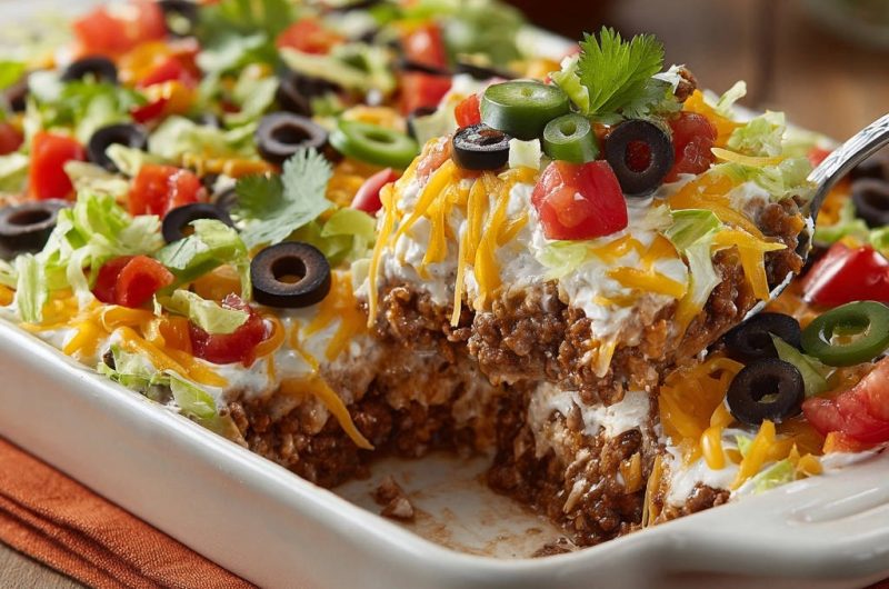 Ultimate Layered Taco Dip