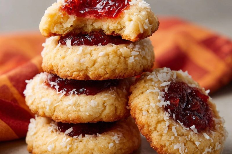 Jam Thumbprint Cookies