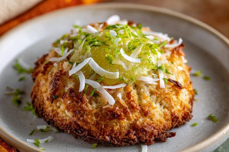 Key Lime Coconut Macaroons
