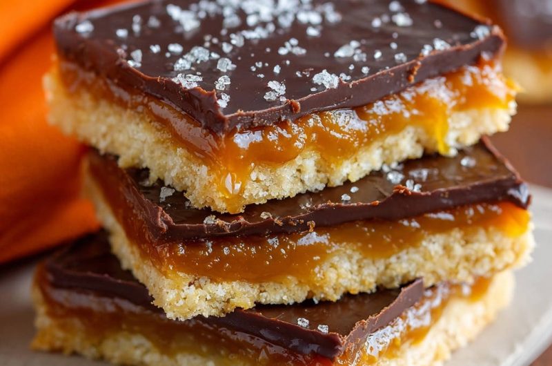 Salted Caramel Chocolate Bars