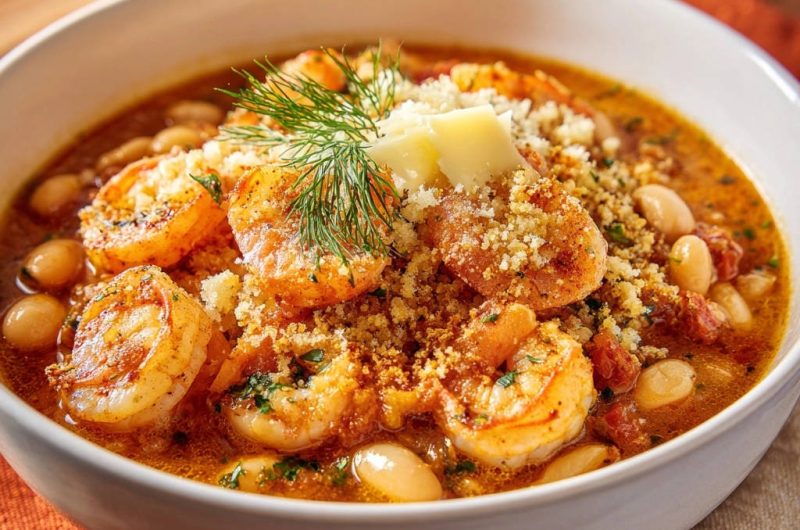 Shrimp White Bean Stew