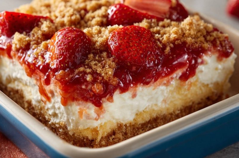 Strawberry Crumble