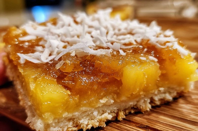 Pineapple Coconut Bars