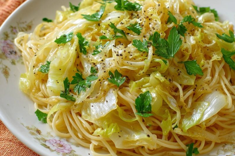 Savory Cabbage & Noodles