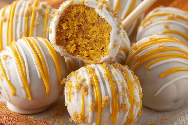 Spice Cake Pops