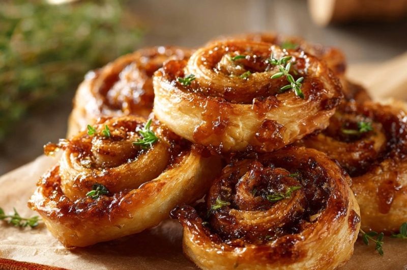 Caramelized Onion Pinwheels