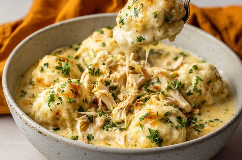 Creamy Chicken Dumplings