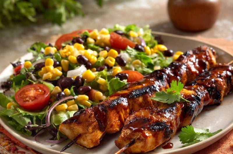 Grilled Chicken Skewers