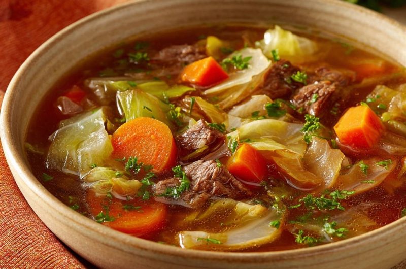 Beef and Cabbage Soup