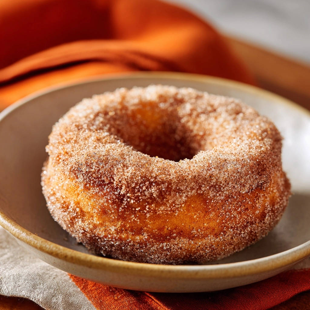 Homemade cinnamon sugar donuts, a close-up view showcasing their fluffy texture and granulated sugar coating.