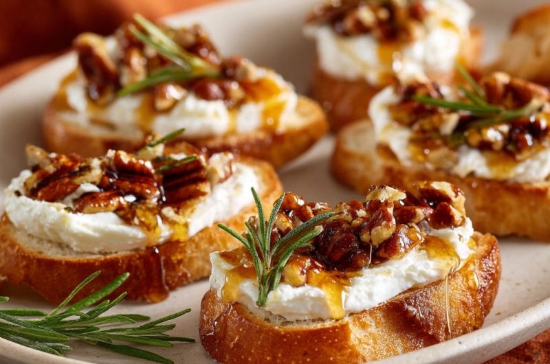 Goat Cheese Crostini