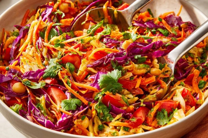 Rainbow Crunch Slaw