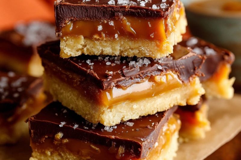 Salted Caramel Chocolate Bars