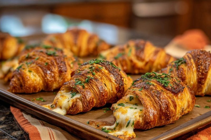 Cheese Herb Croissants