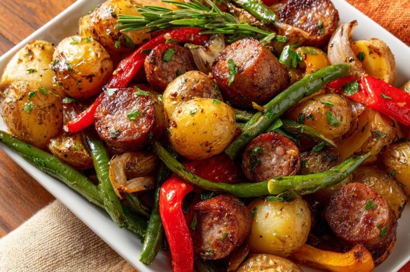 Sausage Veggie Bake