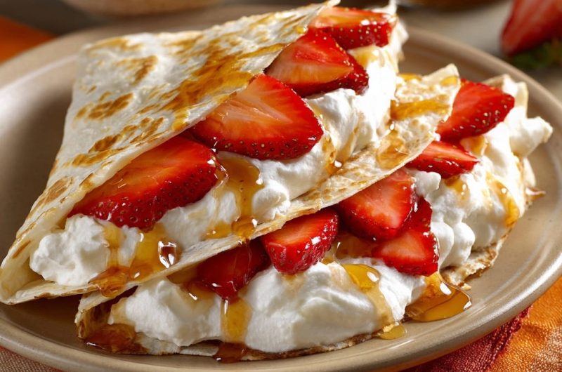 Strawberry Tortillas