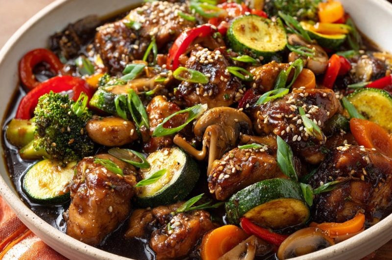 One-Pan Teriyaki Chicken and Veggies