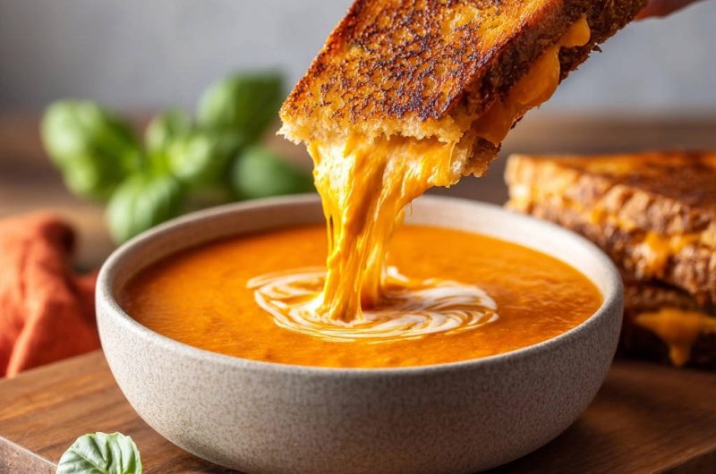 The Ultimate Grilled Cheese & Creamy Tomato Soup