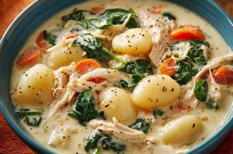 Chicken and Gnocchi Soup