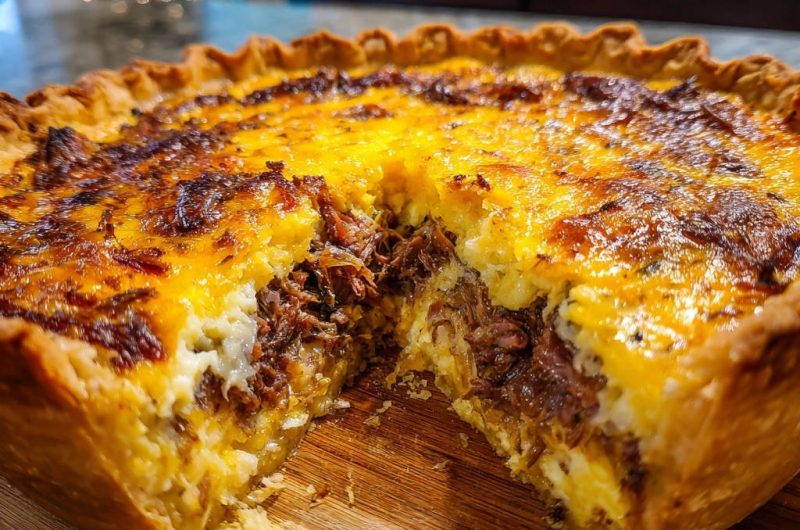 Pulled Beef Quiche