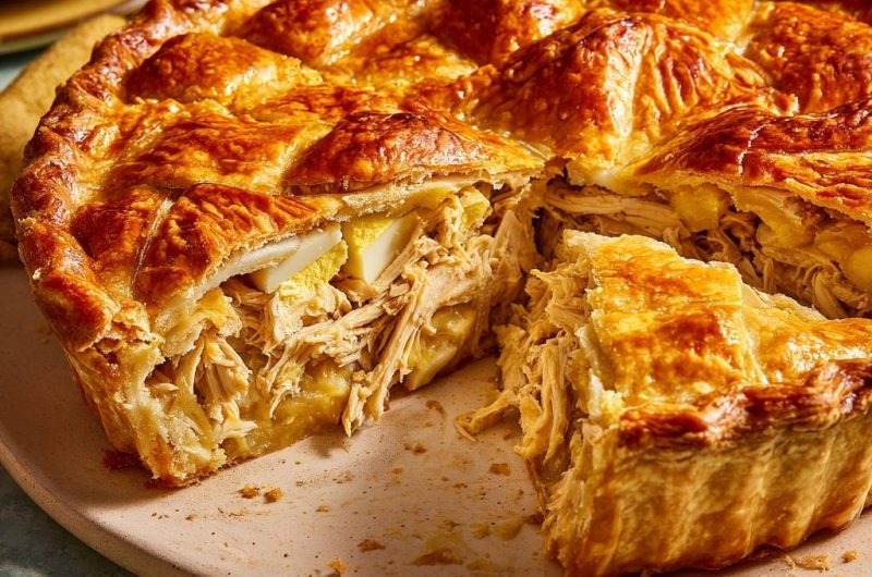 Shredded Chicken Pie
