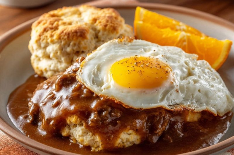 Hearty Biscuit Breakfast