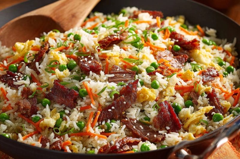 Roast Beef Fried Rice
