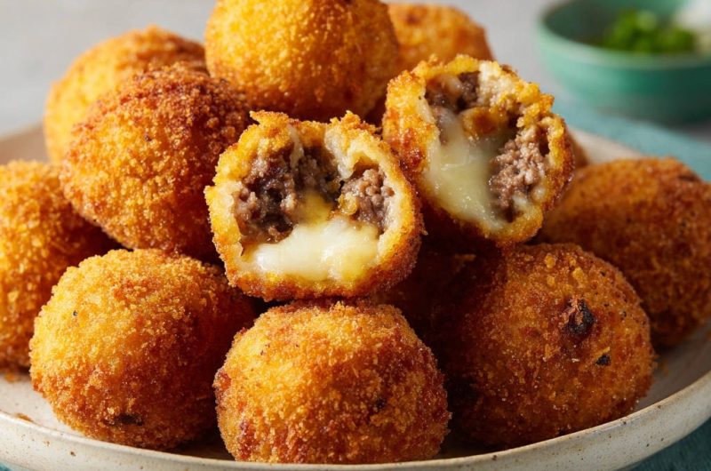Meat and Cheese Croquettes