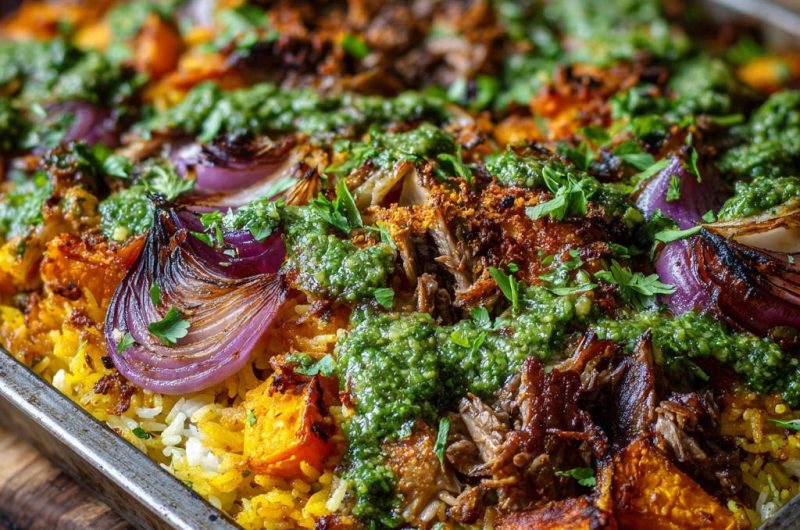 Pulled Beef and Roasted Veggies