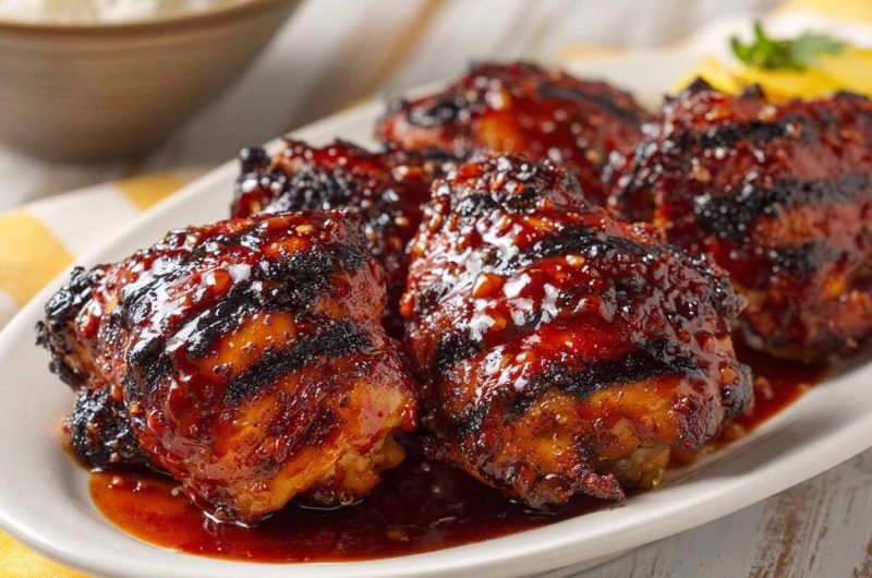 Grilled Chicken Thighs
