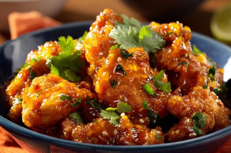 Sticky Sesame Ginger Chicken