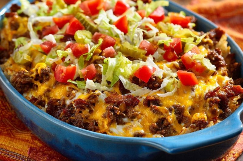 Cheeseburger Bake