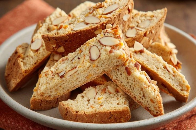 Almond Orange Biscotti