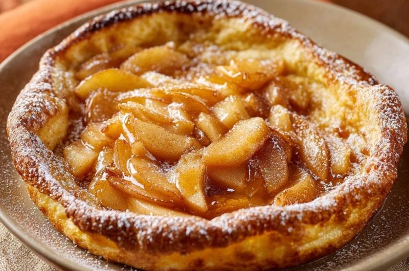 Apple Dutch Baby Pancake