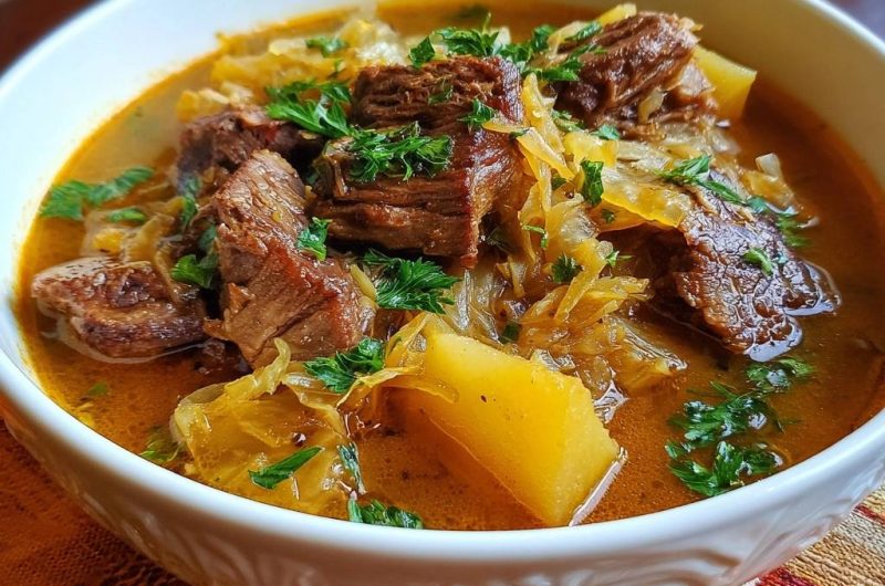 Beef Sauerkraut Stew