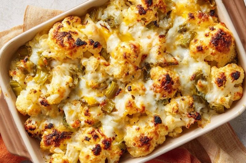 Cheesy Cauliflower Bake