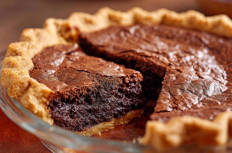 Fudgy Brownie Pie