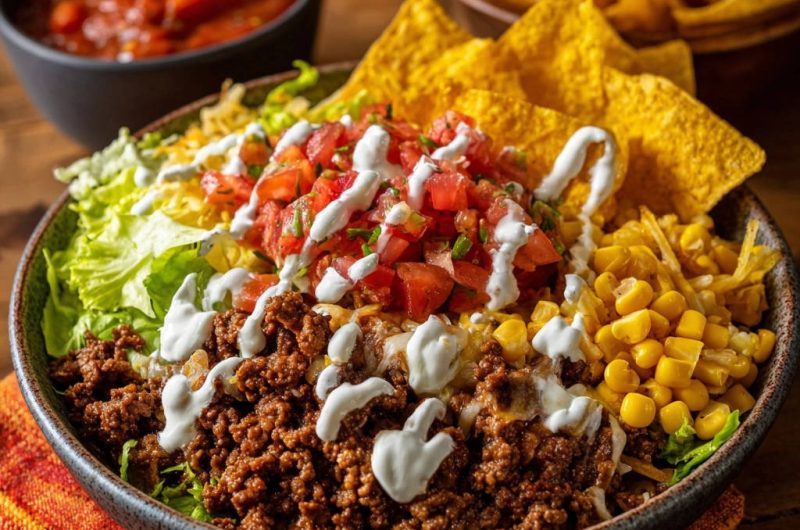 Loaded Taco Salad Bowl