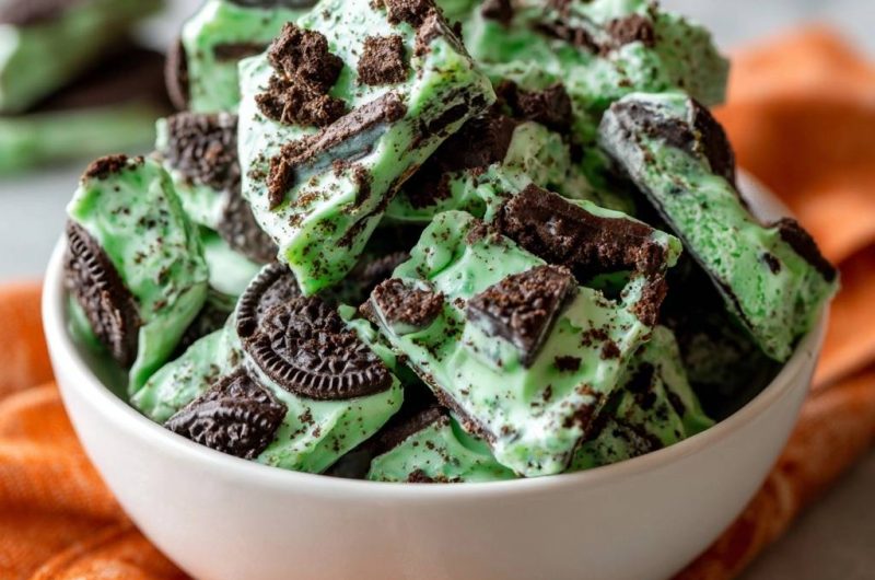 Mint Oreo Bark