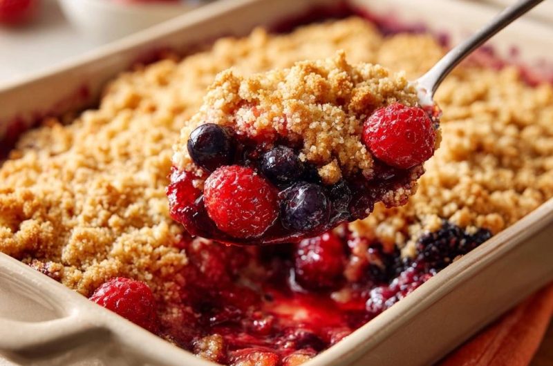 Mixed Berry Crisp