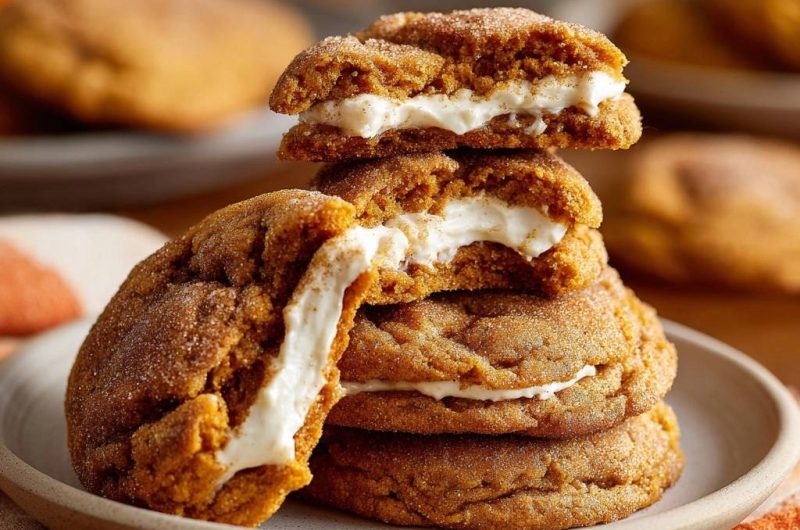 Pumpkin Snickerdoodle Sandwiches