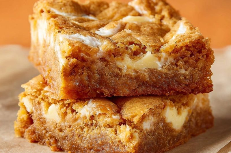 Rich Brown Sugar Blondies