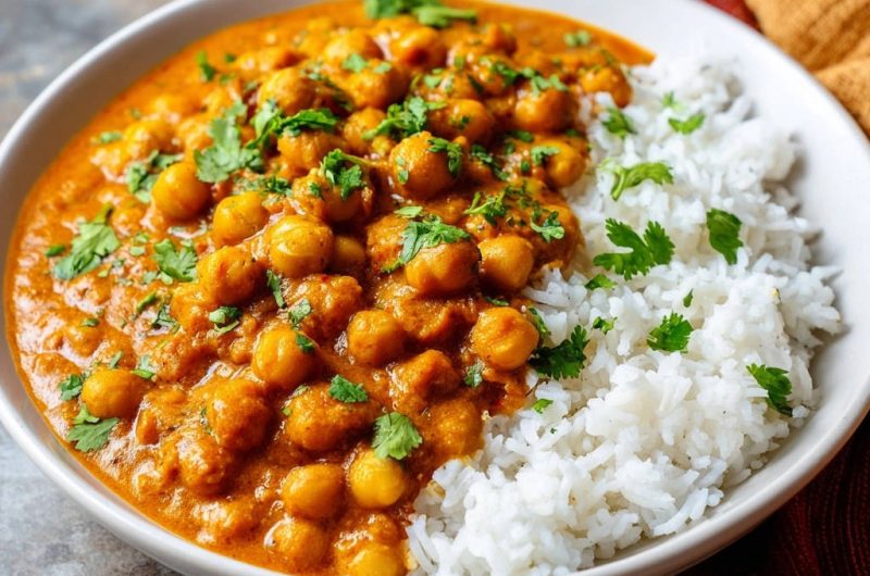Rich & Velvety Chickpea Curry