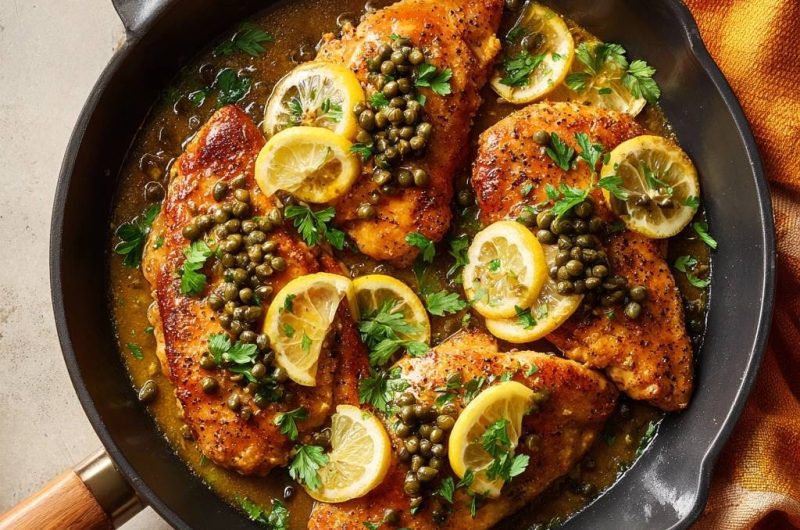Skillet Chicken Piccata