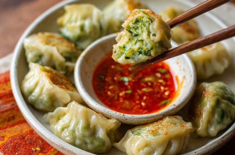 Steamed Spinach Dumplings